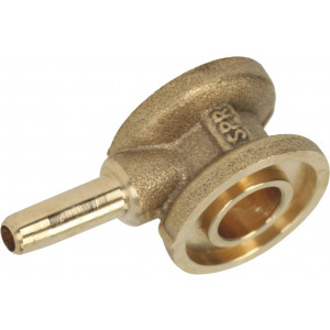 HOSE END FITTING FOR AIR CHAMBER