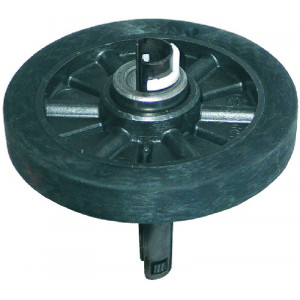 BACK WHEEL FOR DRYER WITH AXIS WHIRLPOOL