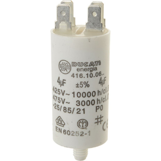 CAPACITOR DUCATI ENERGIA 4µF CAPACITOR DUCATI ENERGIA 4µF
