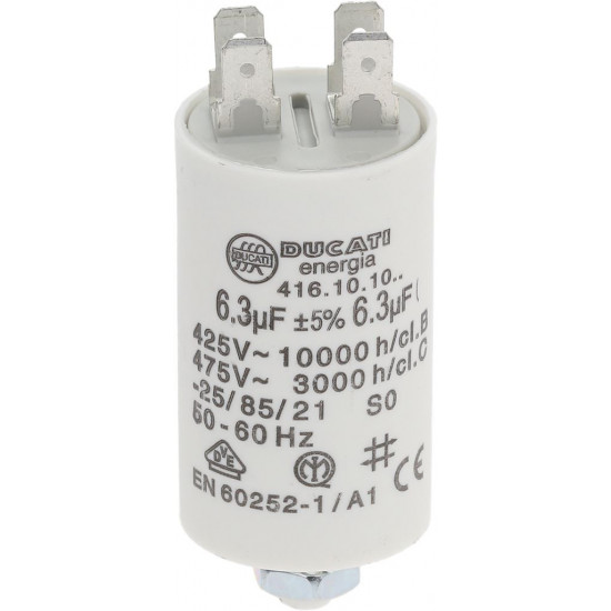 CAPACITOR DUCATI ENERGIA 6,3µF CAPACITOR DUCATI ENERGIA 6,3µF