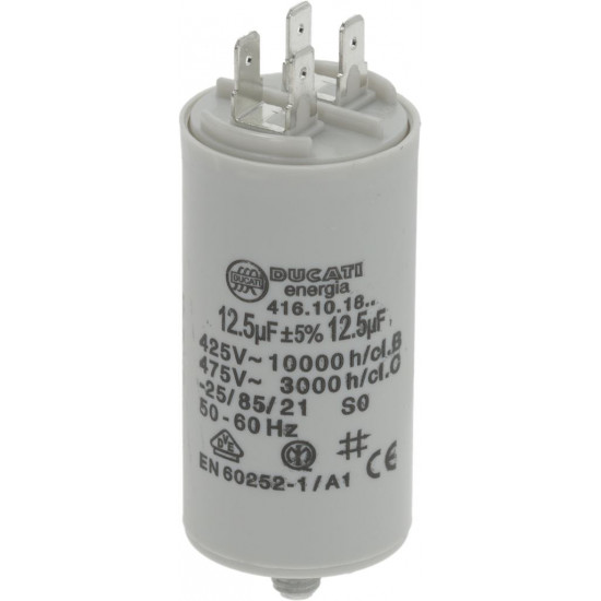 CAPACITOR DUCATI ENERGIA 12,5µF CAPACITOR DUCATI ENERGIA 12,5µF