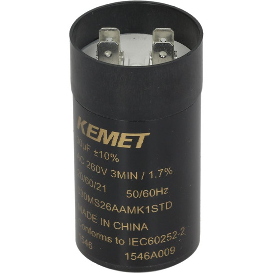 CAPACITOR µF 30 260V 50/60Hz