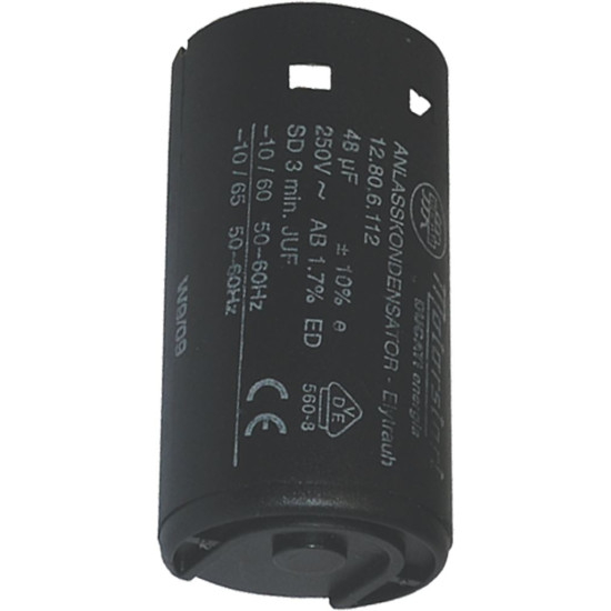 CAPACITOR µF 48 250V 50/60Hz