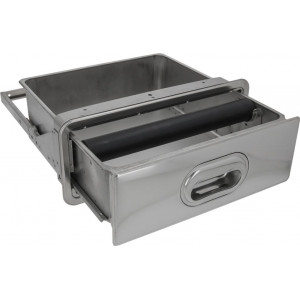 KNOCKBOX OF STAINLESS STEEL KNOCKBOX OF STAINLESS STEEL