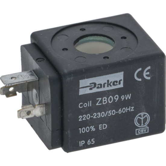 COIL PARKER ZB09 9W 220/240V 50/60Hz COIL PARKER ZB09 9W 220/240V 50/60Hz