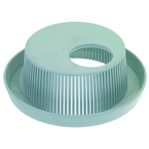 DRAIN FILTER WITH OVERFLOW HOUSING