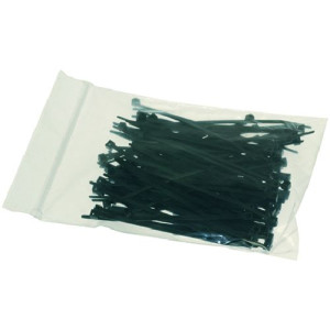 CLAMP BLACK 2.5x100 mm - 100PCS