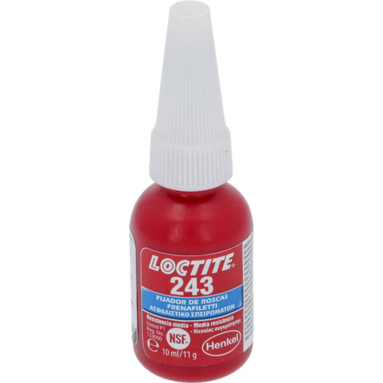 THREADS LOCKER LOCTITE 243 - 10 ml THREADS LOCKER LOCTITE 243 - 10 ml