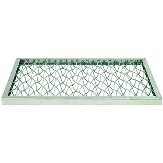GRID LAVA ROCK ST/STEEL 426x323x20 mm
