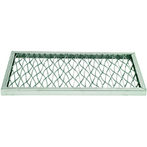 GRID LAVA ROCK ST/STEEL 426x250x20 mm