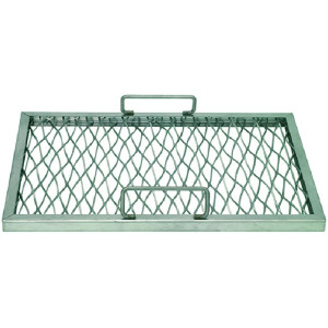 GRID LAVA ROCK ST/STEEL 440x290x20 mm