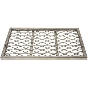 GRID LAVA ROCK ST/STEEL 465x310x20 mm