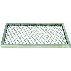 GRID LAVA ROCK ST/STEEL 450x330x20 mm