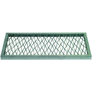 GRID LAVA ROCK ST/STEEL 450x230x20 mm