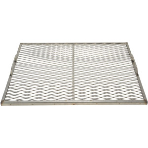 GRID LAVA ROCK ST/STEEL 715x600x20 mm