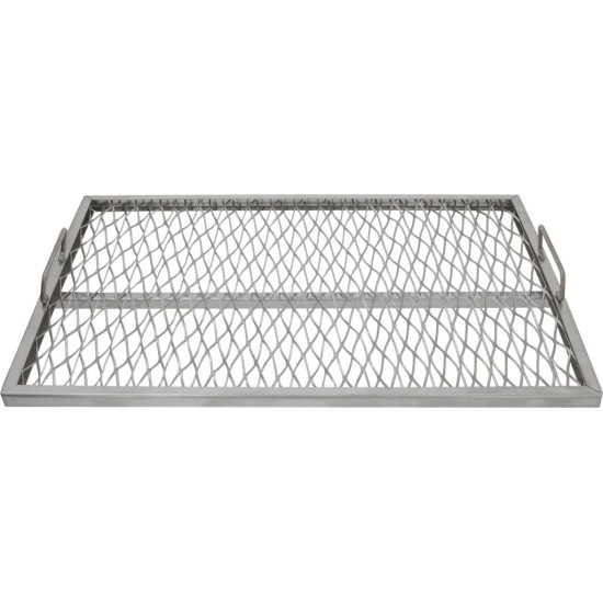 GRID LAVA ROCK ST/STEEL 635x445x20 mm