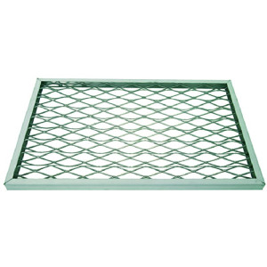 GRID LAVA ROCK ST/STEEL 500x320x20 mm