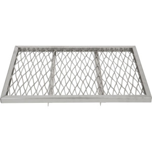 GRID LAVA ROCK ST/STEEL 465x325x20 mm