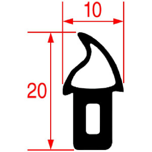 OVEN DOOR GASKET 1300 mm