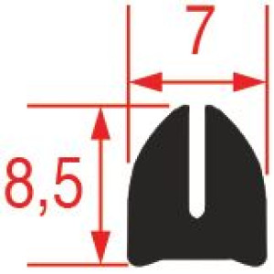 OVEN INTERNAL GASKET