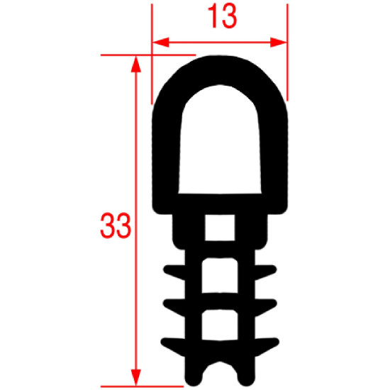 GASKET FOR OVEN DOOR 1065x700 mm GASKET FOR OVEN DOOR 1065x700 mm
