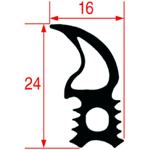 GASKET FOR OVEN DOOR 780x670 mm