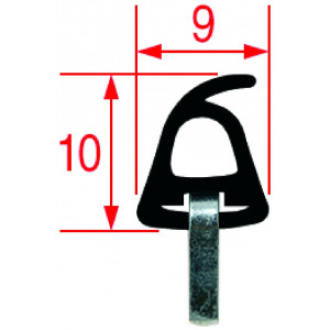 OVEN DOOR GASKET 600x300 mm