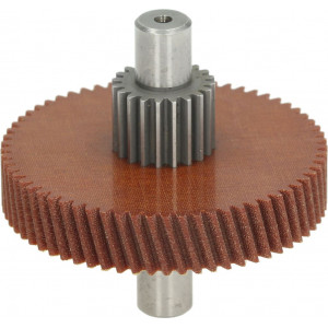 GEARWHEEL AND FIBRE PINION