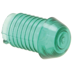LAMP CAP TAPERED CONICAL GREEN SU3 LAMP CAP TAPERED CONICAL GREEN SU3