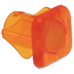 ORANGE LAMP RECEPTACLE