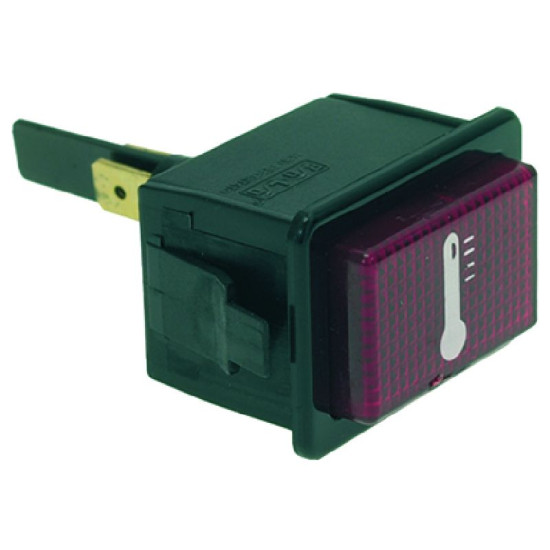 INDICATOR LIGHT RED TEMPERATURE 230V INDICATOR LIGHT RED TEMPERATURE 230V