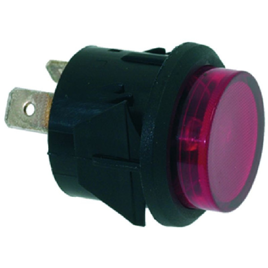 INDICATOR LIGHT RED 220V ϕ 25 mm