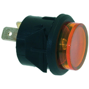 INDICATOR LIGHT ORANGE 220V ϕ 25 mm