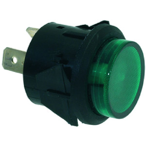 INDICATOR LIGHT GREEN 220V ϕ 25 mm