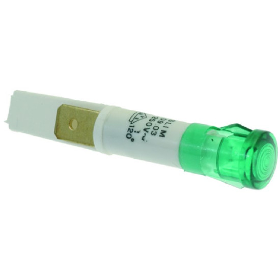 INDICATOR LIGHT GREEN 230V