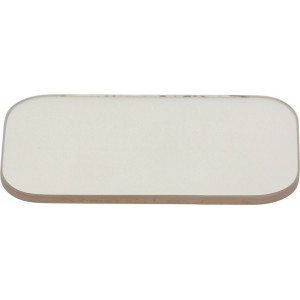 GLASS FOR OVEN LAMP RECEPTACLE