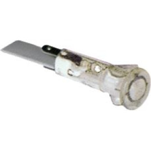 INDICATOR LIGHT WHITE 250V