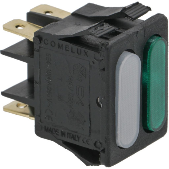 INDICATOR LIGHT DOUBLE GREEN-WHITE 230V INDICATOR LIGHT DOUBLE GREEN-WHITE 230V