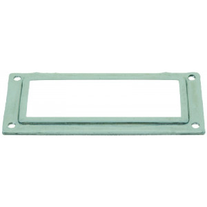 FRAME FOR OVEN LAMP RECEPTACLE