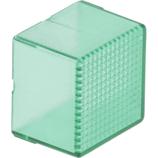 LAMP CAP GREEN 23x23 mm