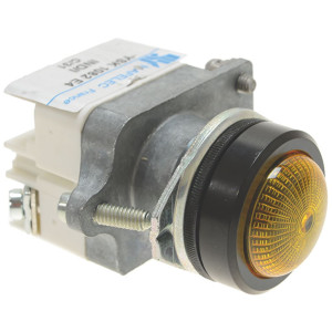 INDICATOR LIGHT YELLOW COMPLETE 380V