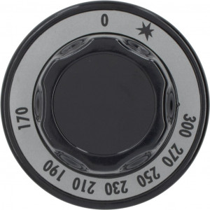 BLACK KNOB ϕ 70 mm 170-300°C
