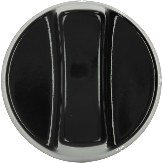 BLACK KNOB ϕ 63 mm SILK-SCREEN PRINTED