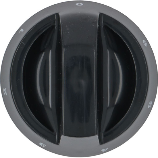 BLACK KNOB ϕ 75 mm 0-1-2-3-4-5-6