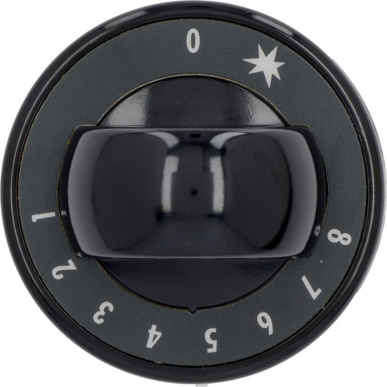 BLACK KNOB ϕ 70 mm 1-2-3-4-5-6-7-8