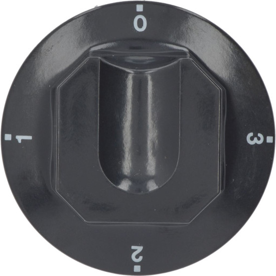 KNOB BLACK ϕ 70 mm 0-1-2-3