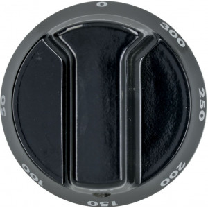 BLACK KNOB ϕ 52 mm 50-300°C