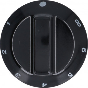 BLACK KNOB ϕ 60 mm 1-2-3-4-5-6