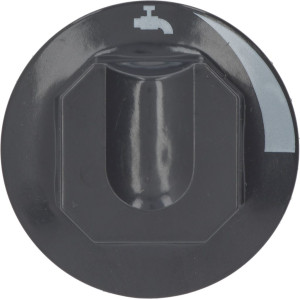 BLACK KNOB ϕ 70 mm SILK-SCREEN PRINTED