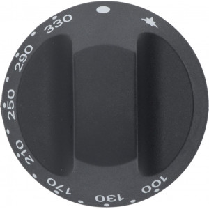 BLACK KNOB ϕ 66 mm 100-300°C